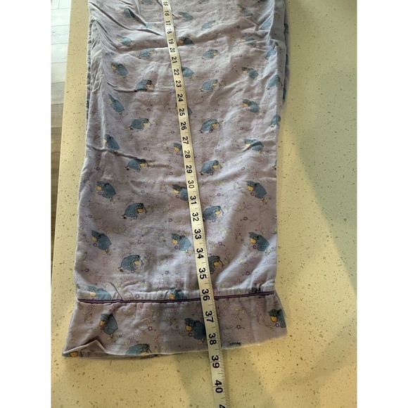 Disney Eeyore PJ/Lounge‎ Pants Capris Purple Print Women's XL - Picture 9 of 10